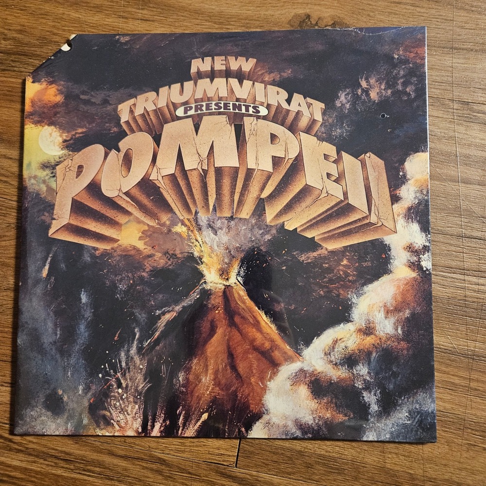 New Triumvirat – Pompeii 1977 Capitol ST-11697 Vinyl LP 12" PROMO Sealed NOS